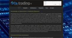 Desktop Screenshot of fx-trading.fi
