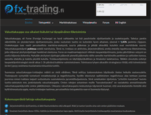 Tablet Screenshot of fx-trading.fi